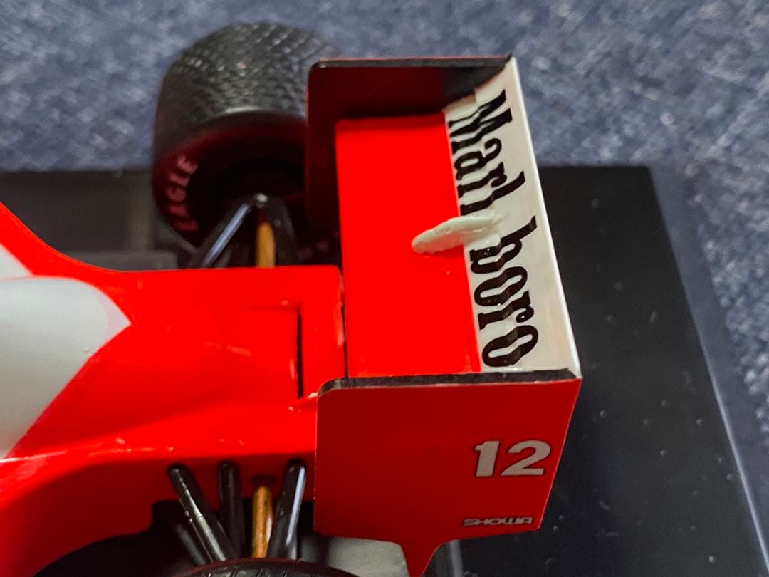 1/24 マクラーレンMP4/4ホンダ #12 アイルトンセナ モナコGP予選