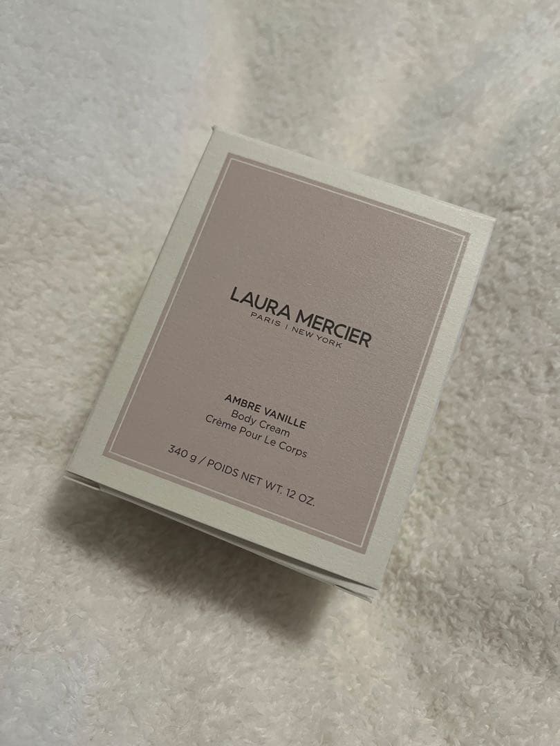 LAURA MERCIER アンバーバニラ ボディクリーム 340g