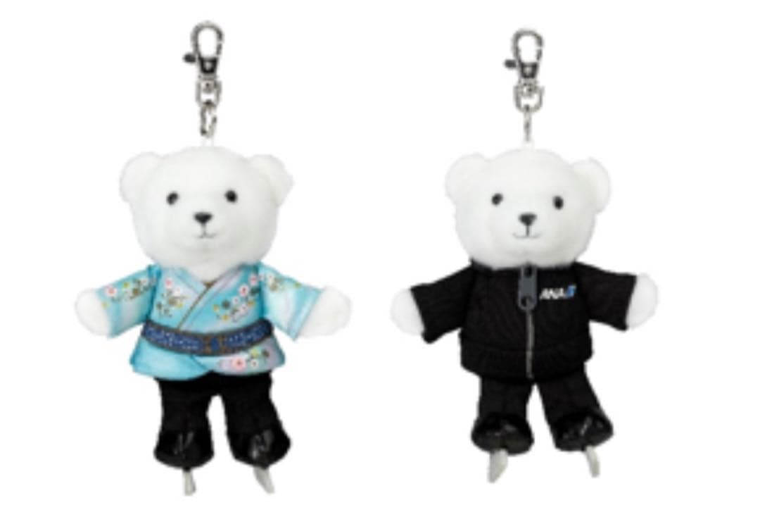 【完売品】ANA 羽生結弦 フライトベア キーホルダー　天と地と 新品未使用品