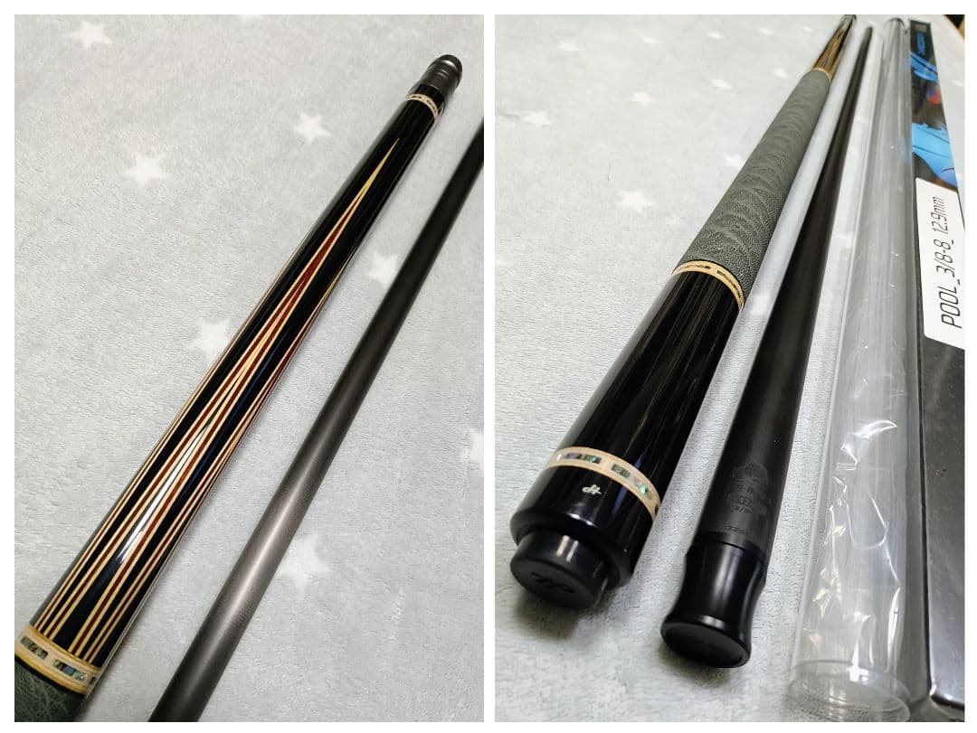 ★How Cue★FH23-3★美品★　★ハオ★象革巻★ライノ★12.9★