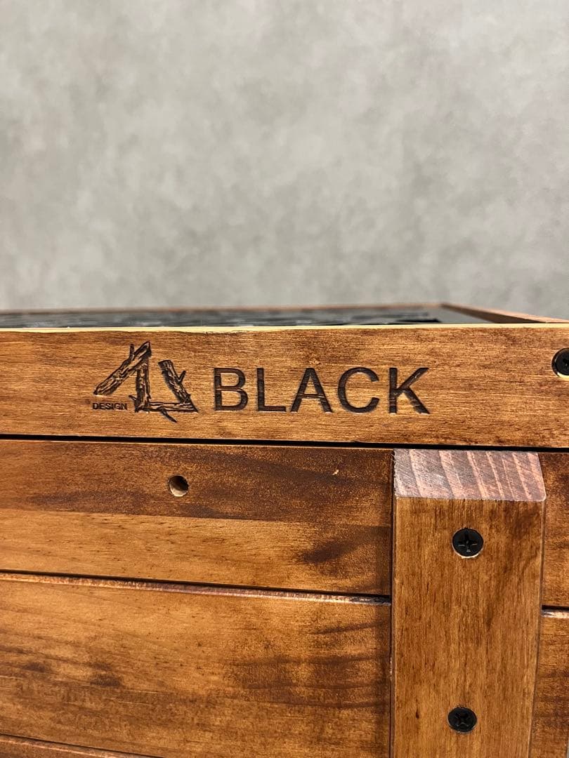 BLACK DESIGN 合舎 Xスタンド・プレート2枚付き ブラックデザイン