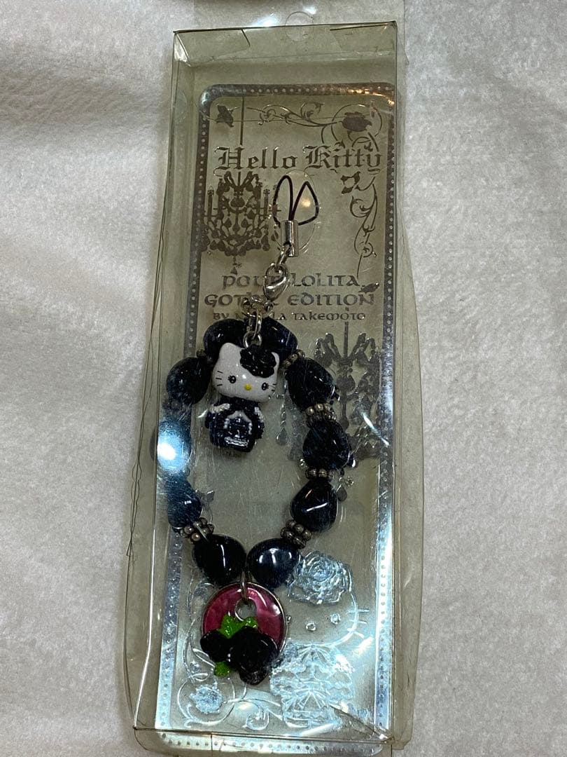 希少 ハローキティ 嶽本野ばら ゴシックキティ ゴスロリ バラキャスト