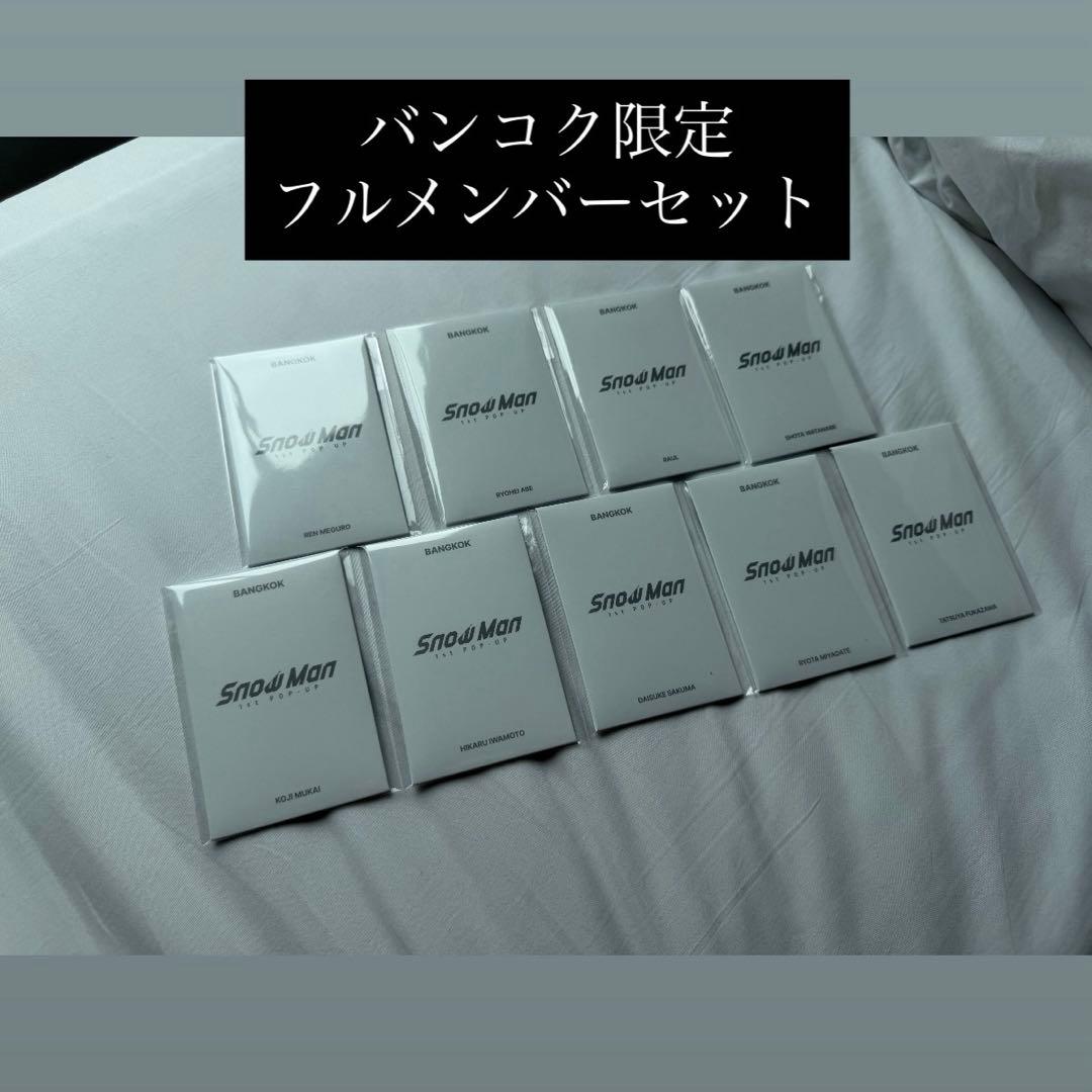 man POPUP フォトカード 缶バッジ ステッカー　バンコク