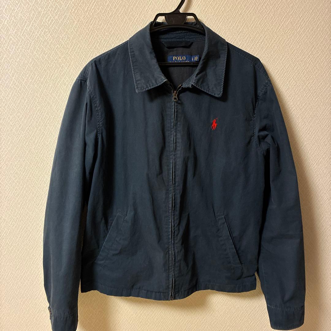 Polo Ralph Lauren ネイビー　スウィングトップ 古着