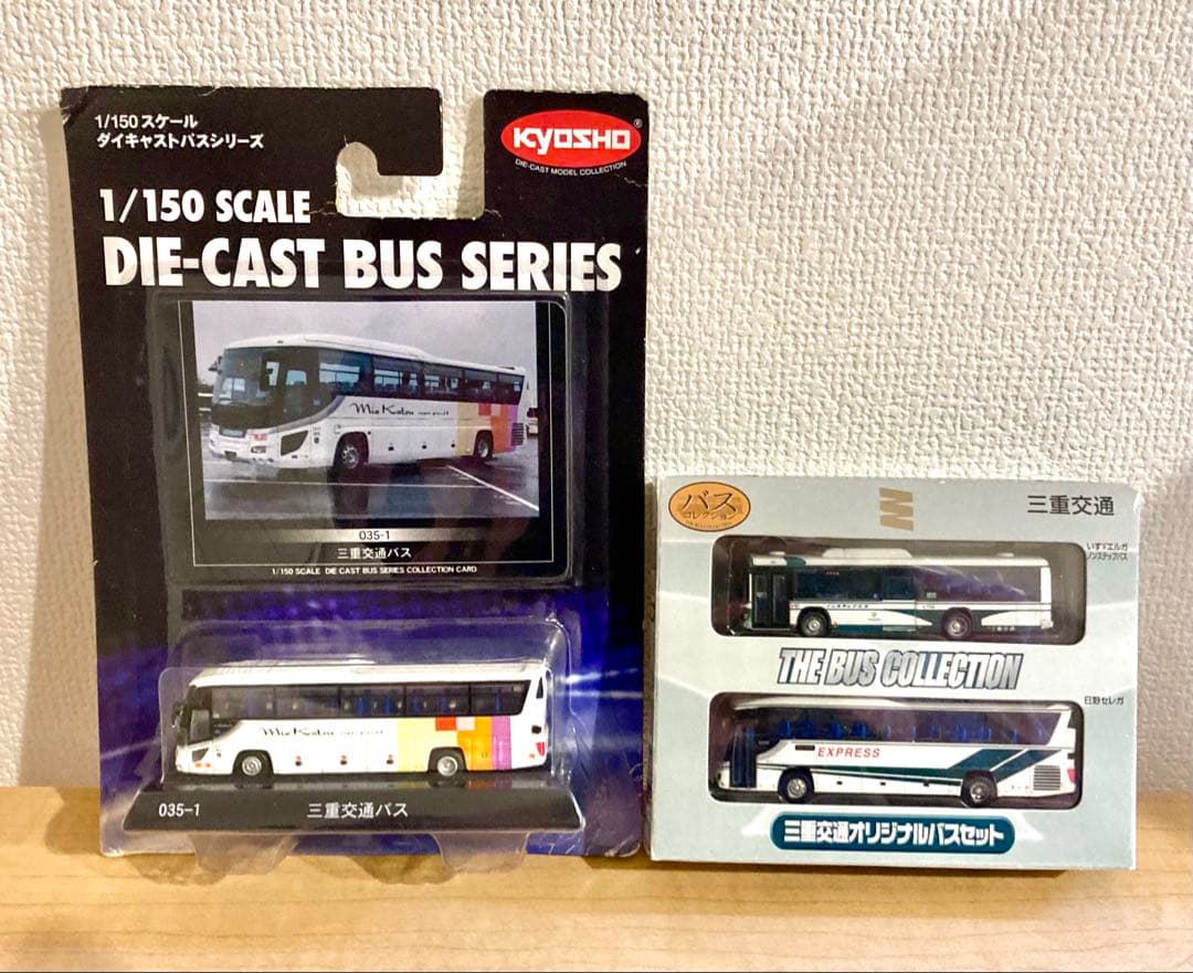 まとめ売り 三重交通 バスコレクション 京商ダイキャストバス 1/150