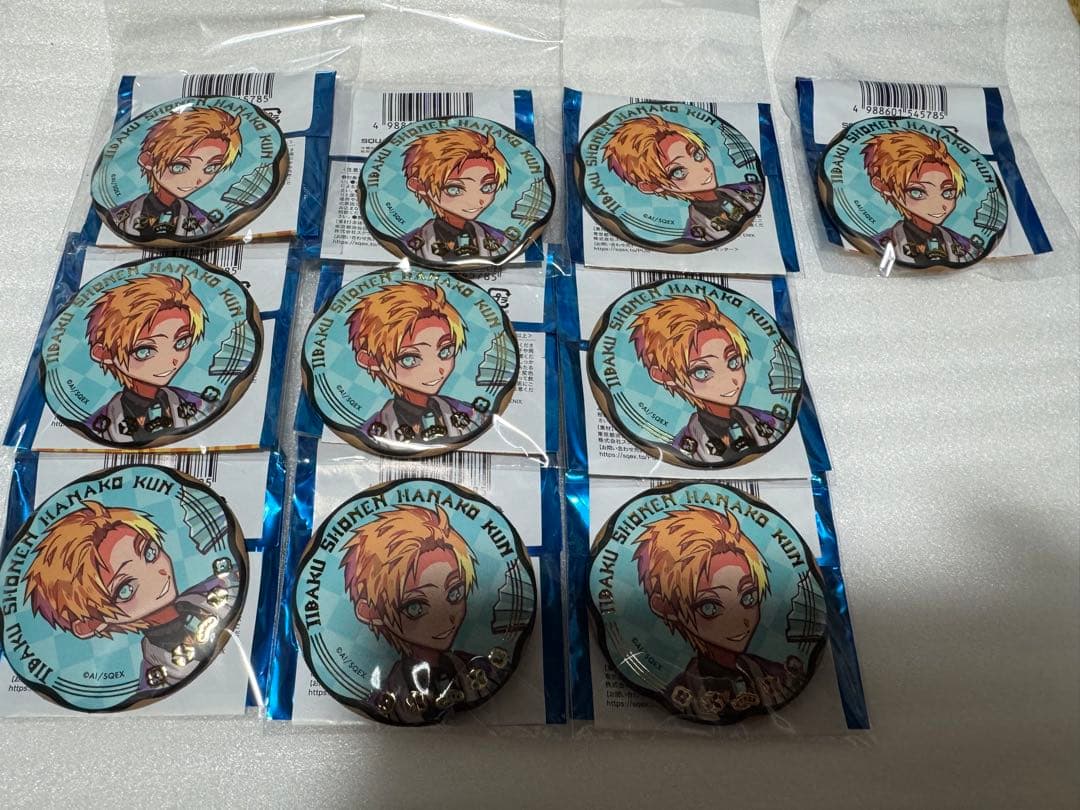 花子くん 10周年記念　ミュージアム　缶バッジ