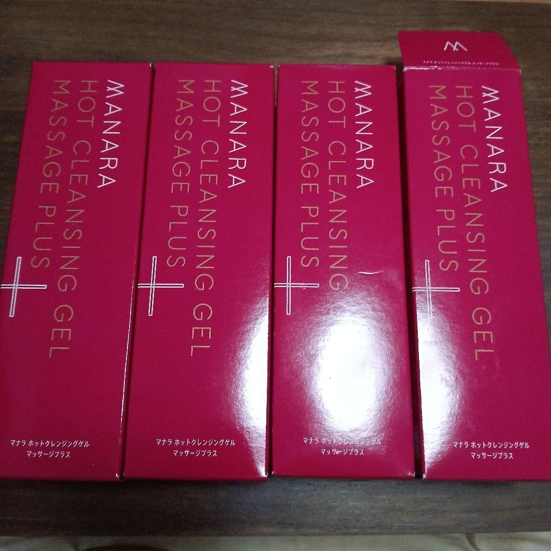 マナラ ホットクレンジングゲル マッサージプラス 200g×4本まとめ売り