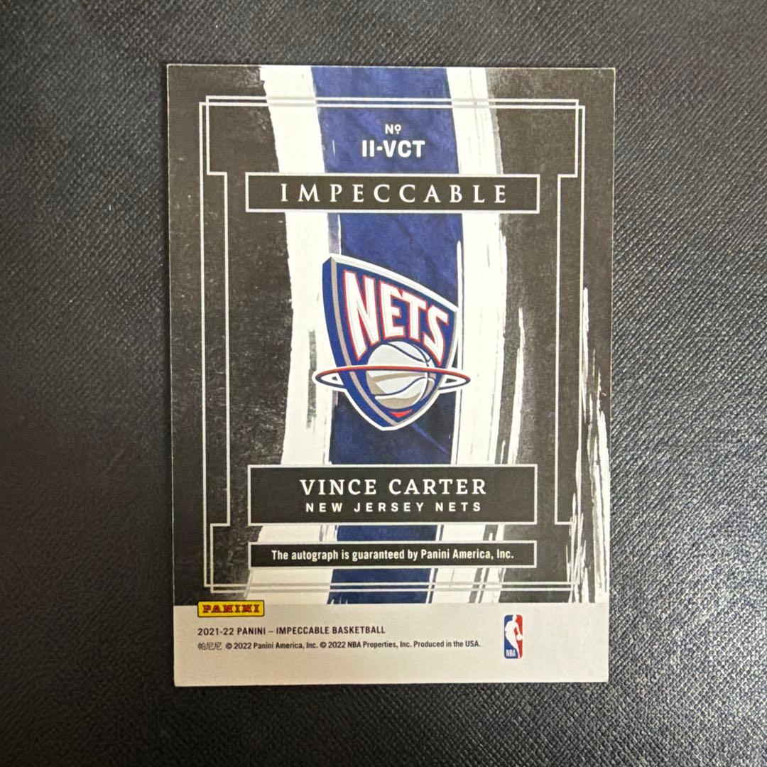 panini vince carter 直筆サイン 35シリ - メルカリ
