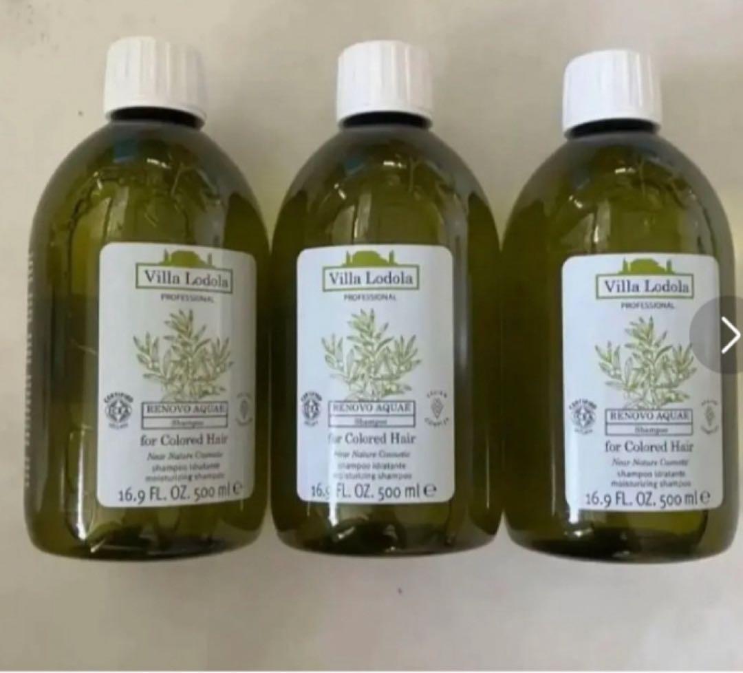 ヴィラロドラ レノーボアクエシャンプー500ml3本