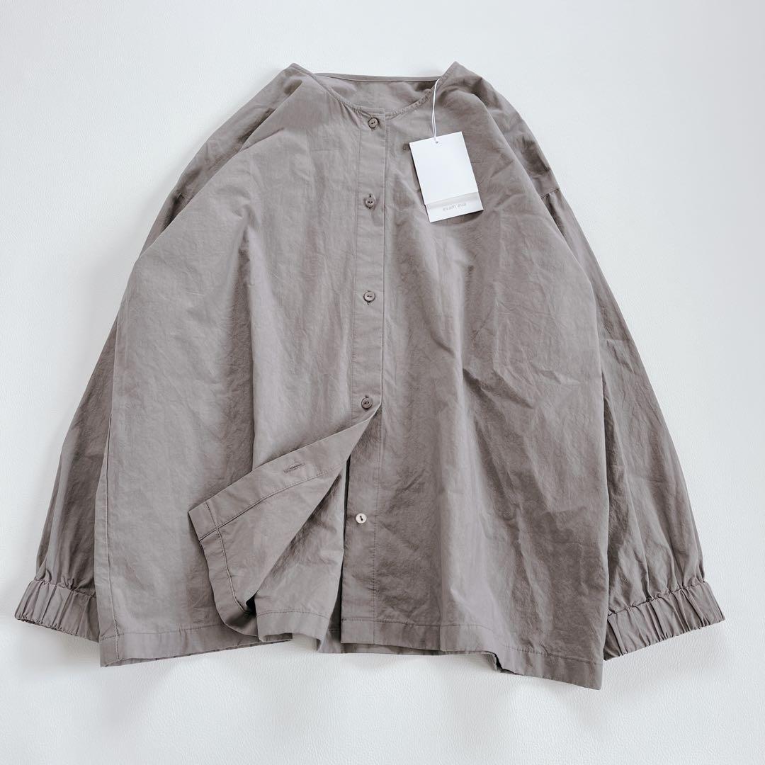 は*な様 未使用✨25ss evam eva エヴァムエヴァ コットンノーカラー