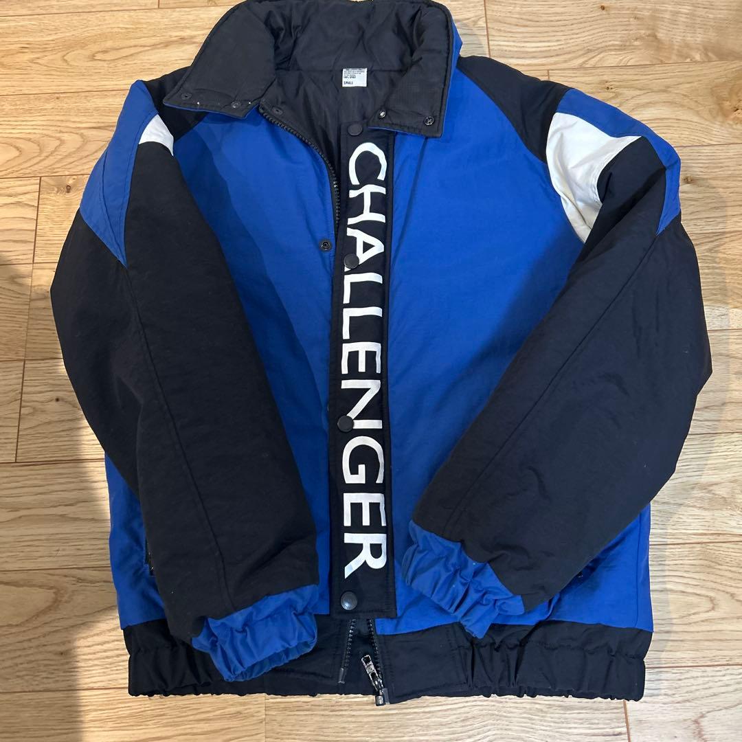 CHALLENGER ブルゾン S 青/黒