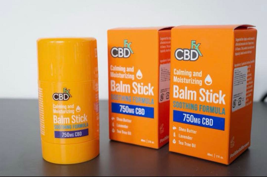 [CBD750mg]カーミング＆モイスチャライジング バームスティック 2個