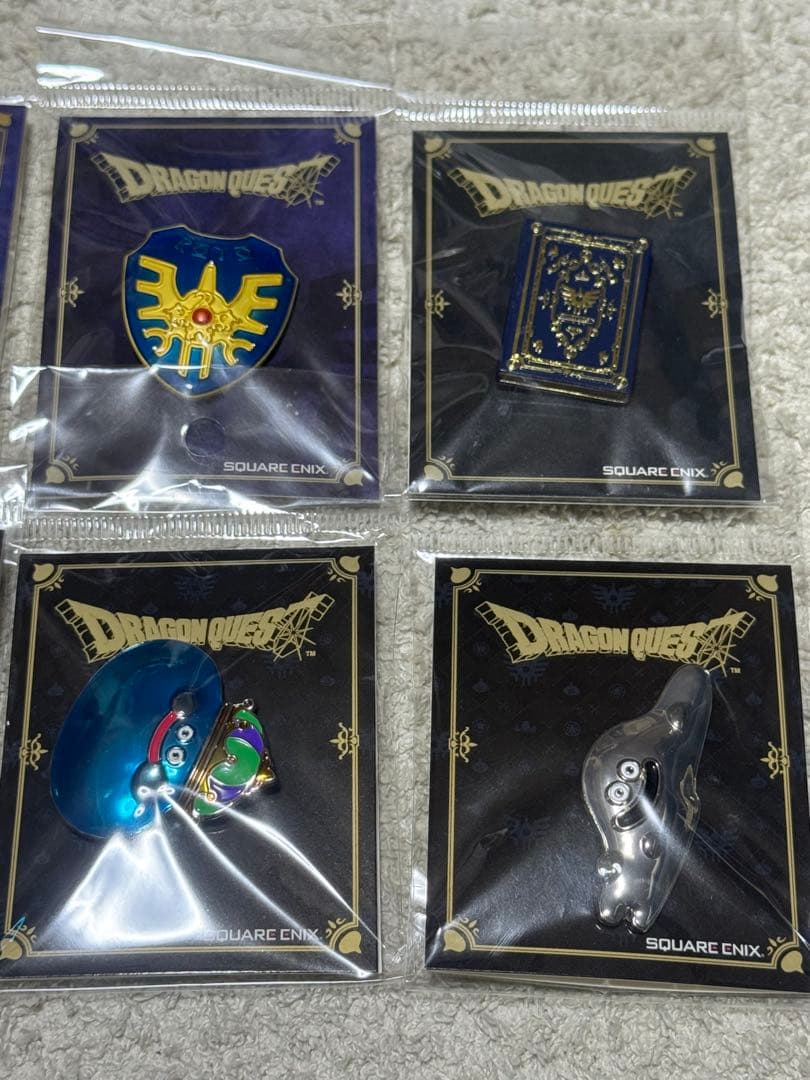 ドラゴンクエスト ピンズ スライム ちいさなメダル ロトの剣 など 8種