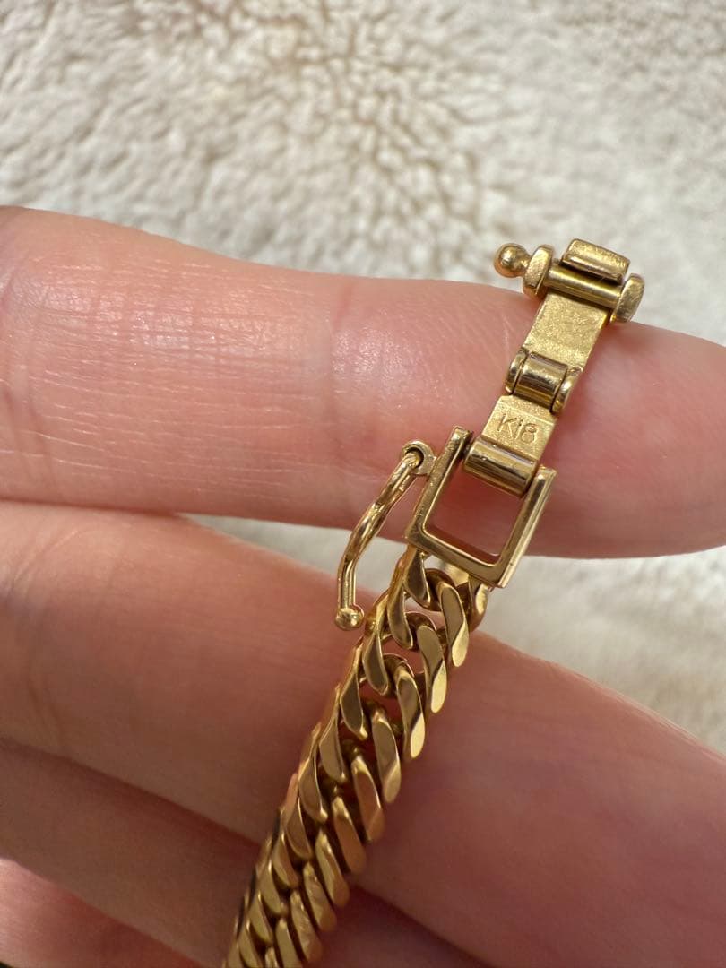 喜平 ブレスレット 6面 11.8ｇ K18