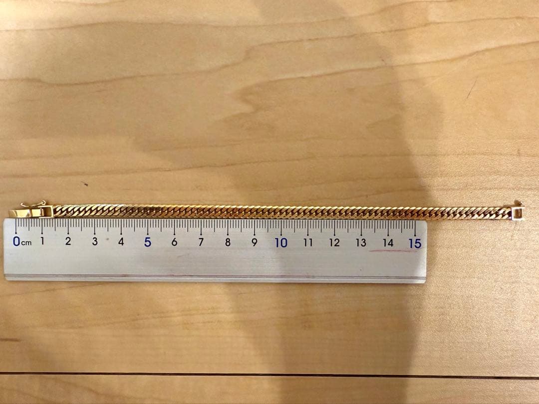 喜平 ブレスレット 6面 11.8ｇ K18