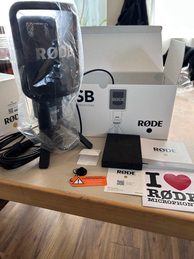再値下げ！激安！USBマイク RODE NT-USB Pro-Mic