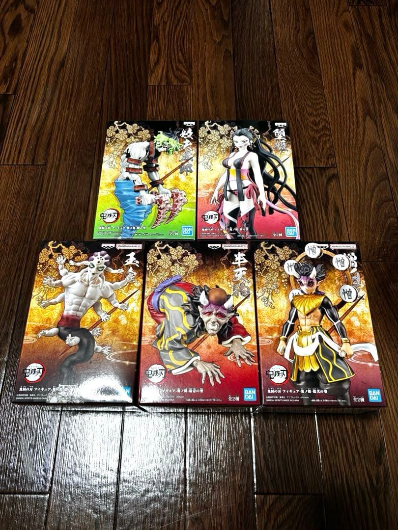 鬼滅の刃 鬼ノ装 5種セット 妓夫太郎&堕姫&玉壺&半天狗&憎珀天