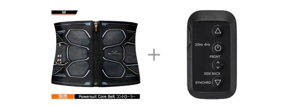 シックスパッド パワースーツコアベルト 専用コントローラーセットM ブ ラック Amazon.co.jp: SIXPAD シックスパッド パワースーツ コアベルト