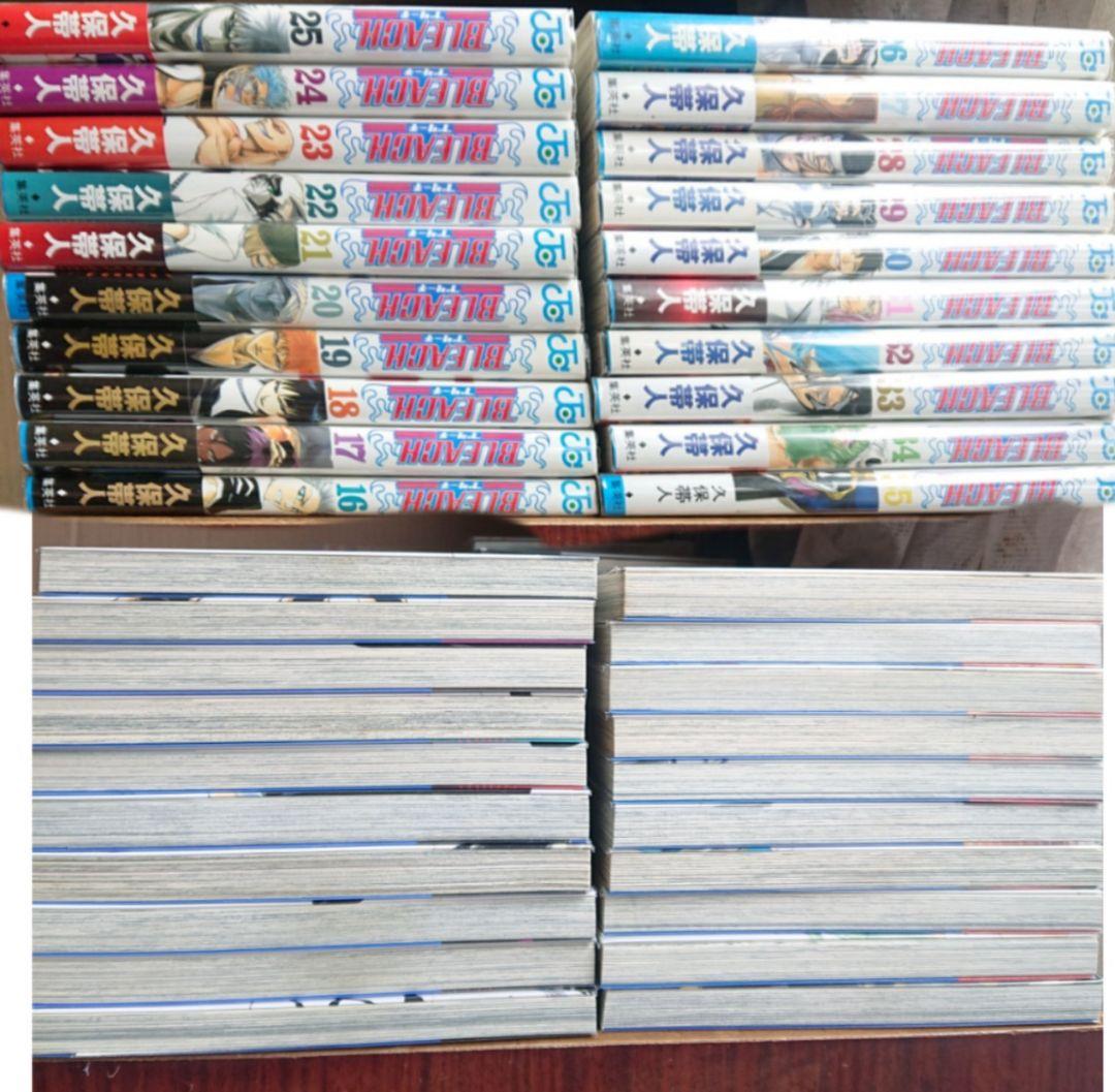 BLEACH 久保帯人 全74巻 初版 帯付き コミックニュース多数 関連本多数