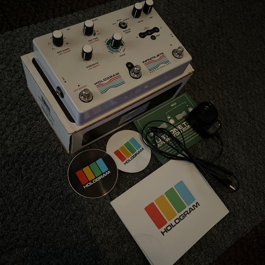 ギター HOLOGRAM Infinite Jets Resynthesizer Hologram Electronics Infinite Jets Resynthesizer - Pedal of the Day