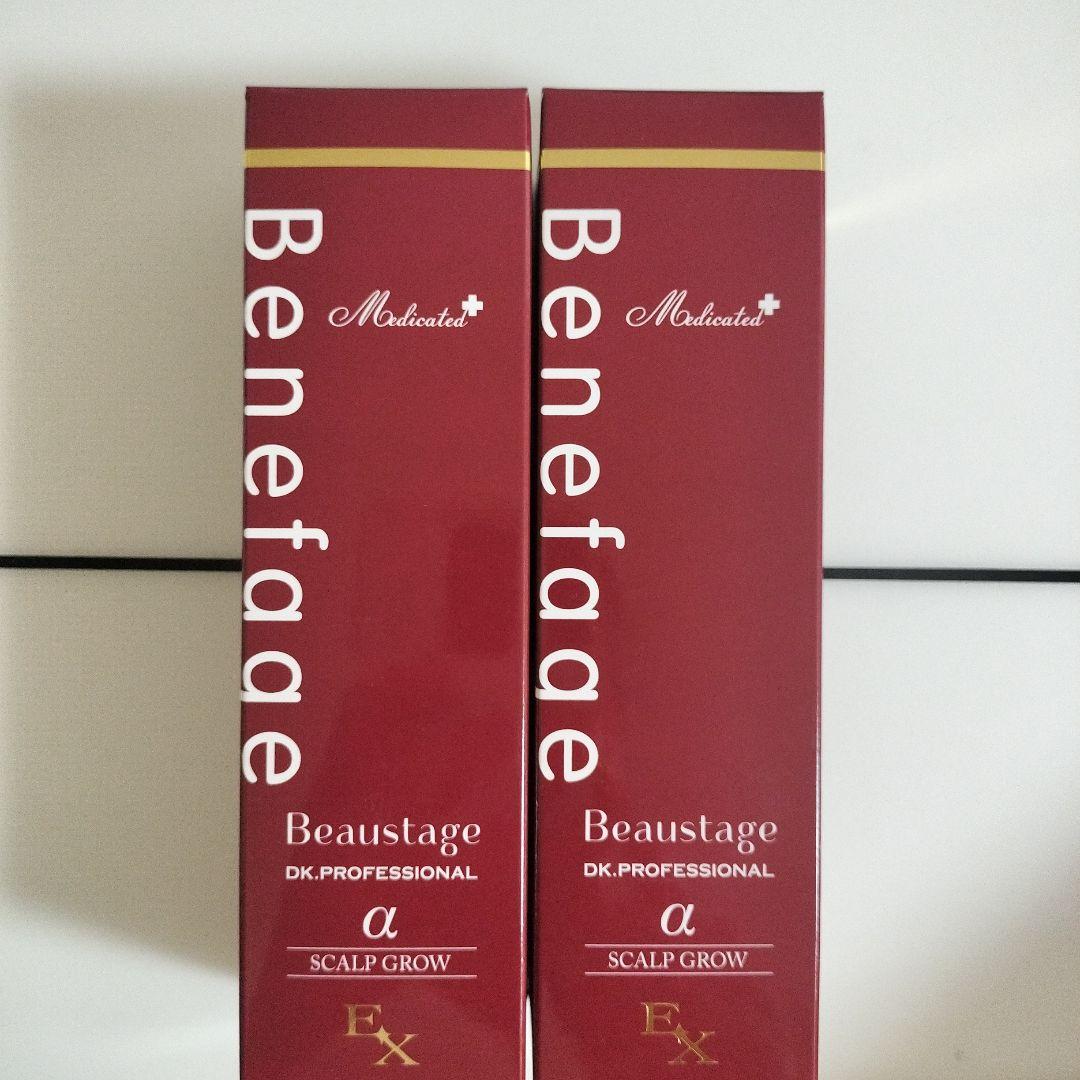 アデランスビューステージベネファージュスカルプグロウ EXa 2本セット ベネファージュ 薬用スカルプグロウ EX F Mサロン品質の育毛