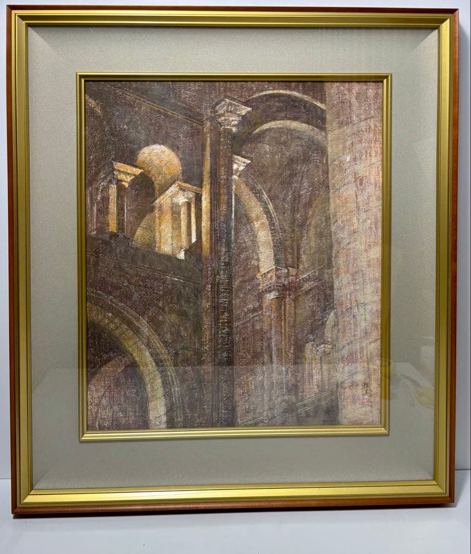 #高橋雅美「trick」原画 額装作品