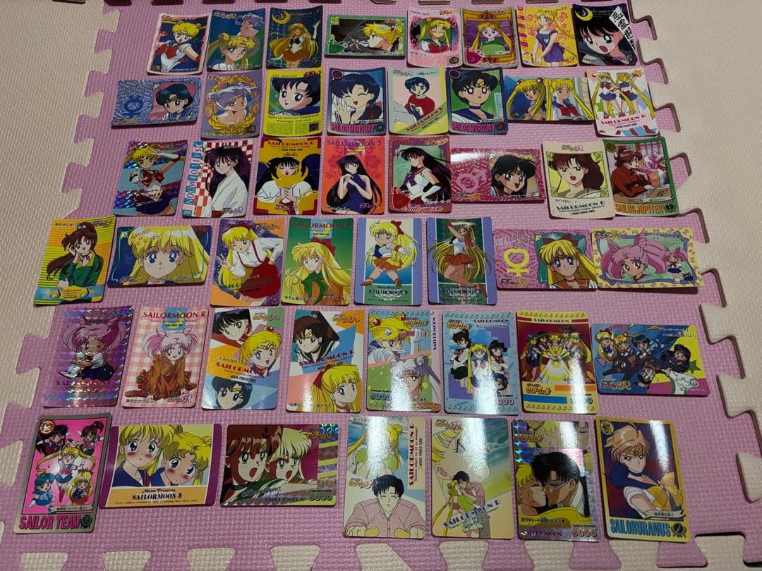 セーラームーン　レア　カード　47枚　セット　まとめ売り　お値下げしました