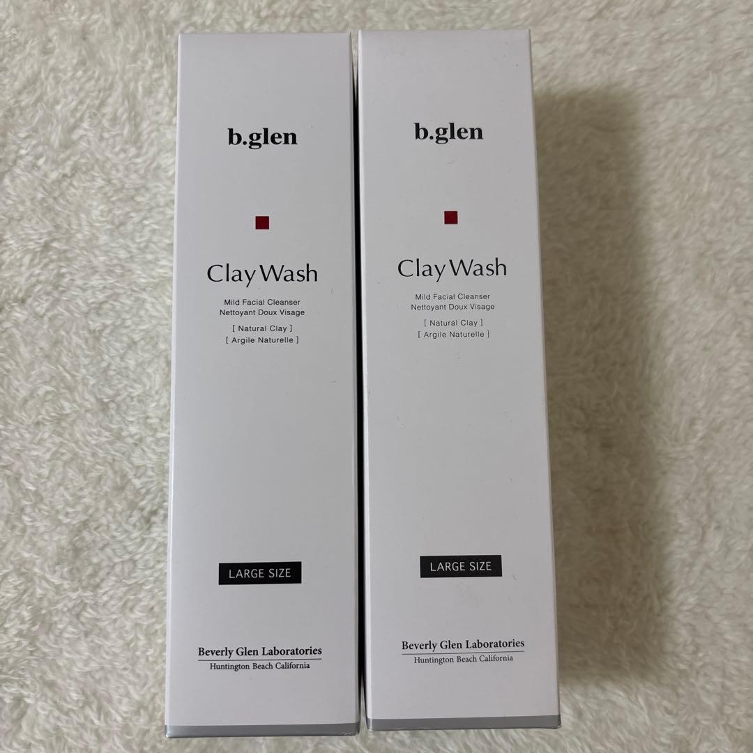 b.glen クレイウォッシュ 200g ラージサイズ ビーグレン x2