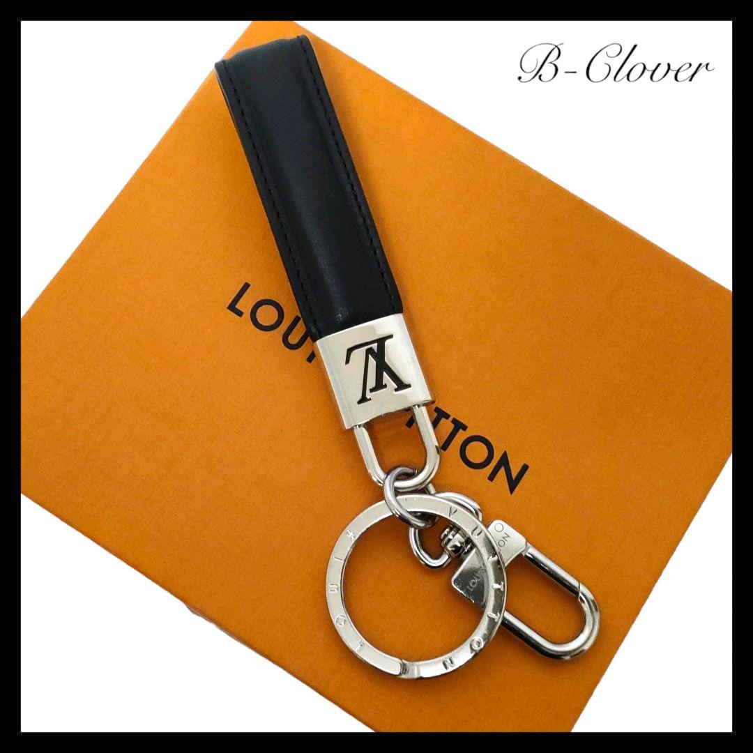 最新✨ルイヴィトン キーホルダー LV パドロック M00745 キーリング 黒