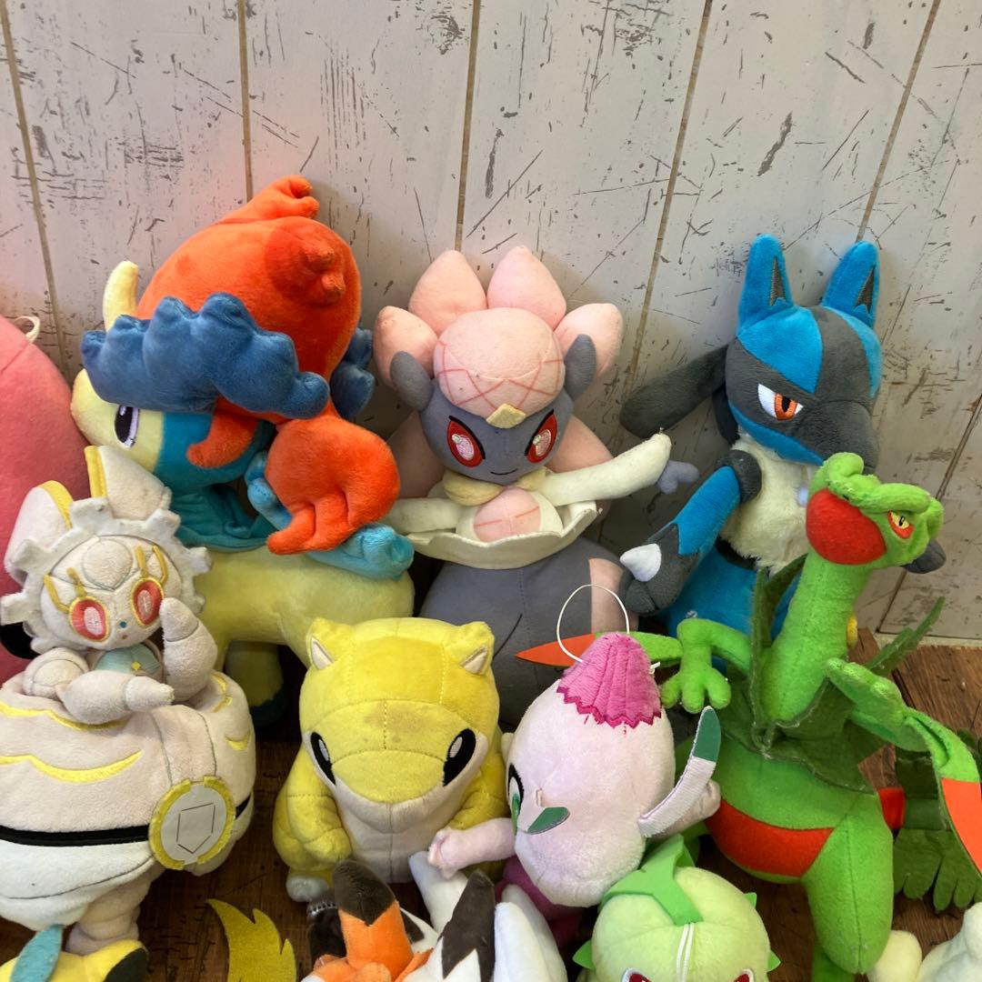 ポケモン ポケットモンスター ぬいぐるみ 34体 大量まとめ売り 人形