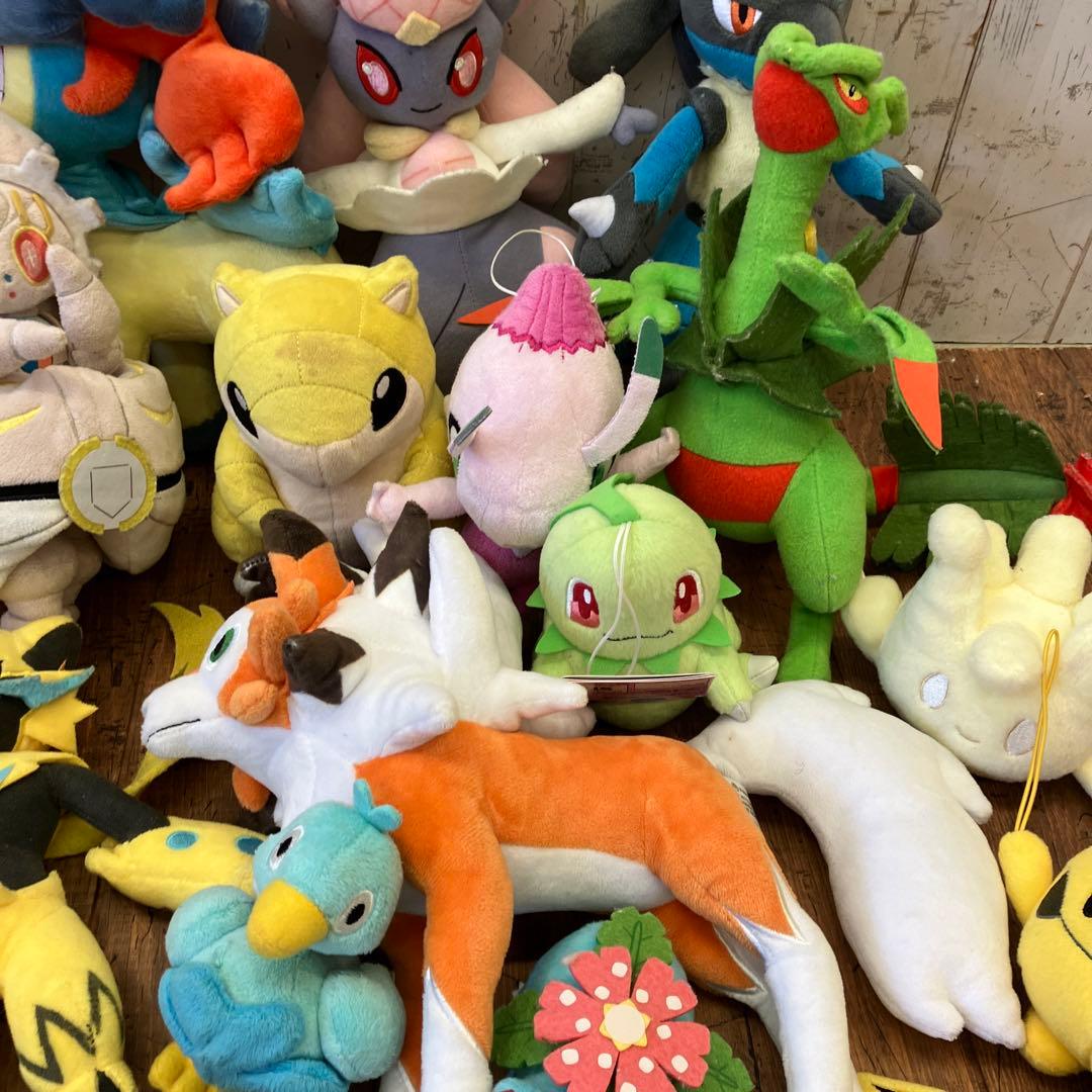 ポケモン ポケットモンスター ぬいぐるみ 34体 大量まとめ売り 人形