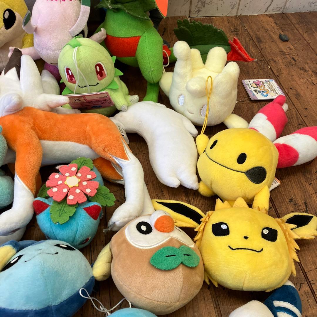 ポケモン ポケットモンスター ぬいぐるみ 34体 大量まとめ売り 人形