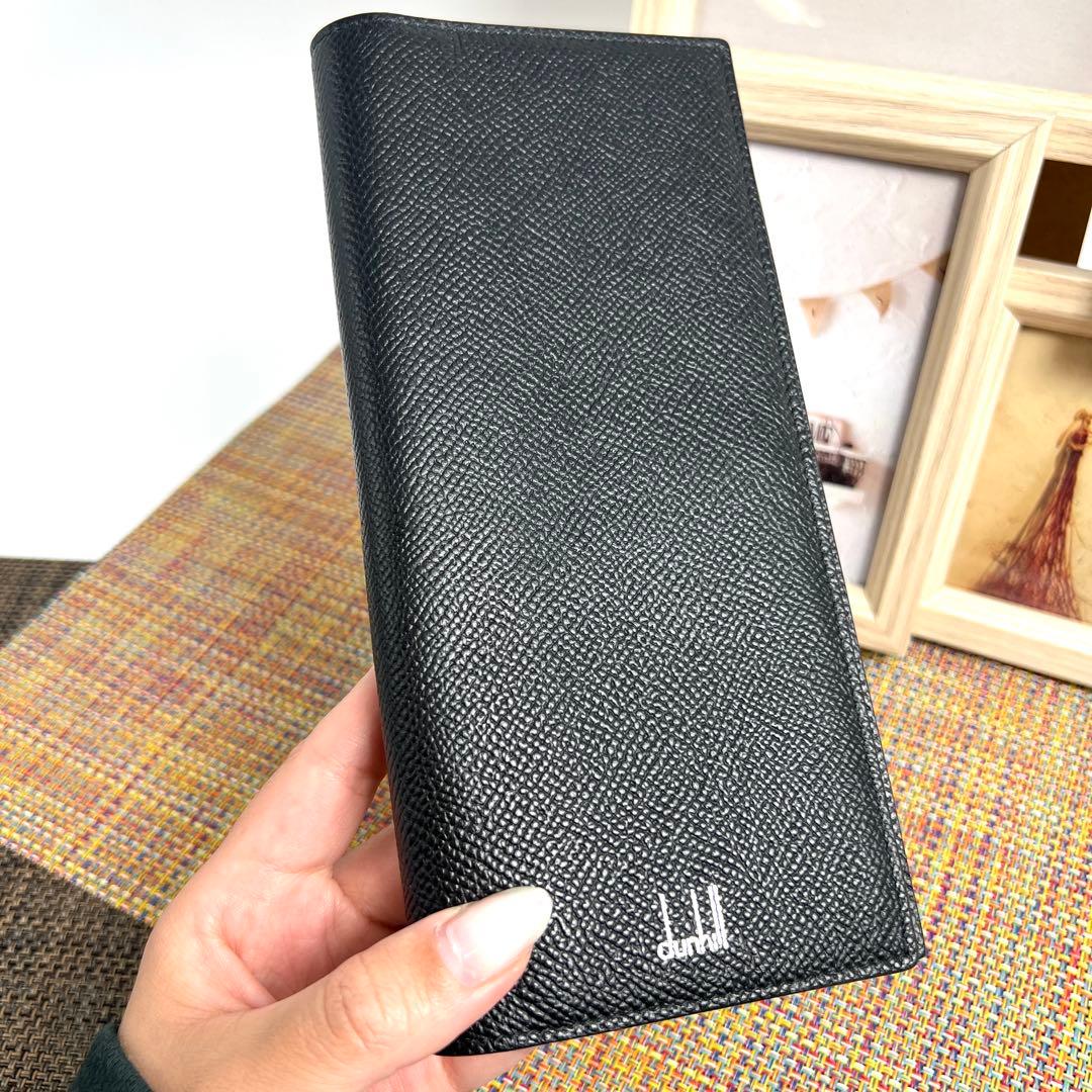 ✨極美品✨dunhill ダンヒル　ロングウォレット 長財布 ブラック　メンズ