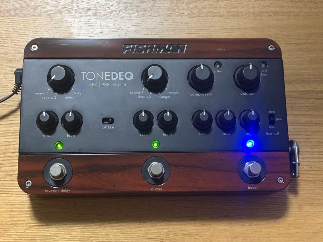 ギター FISHMAN ToneDEQ Preamp EQ
