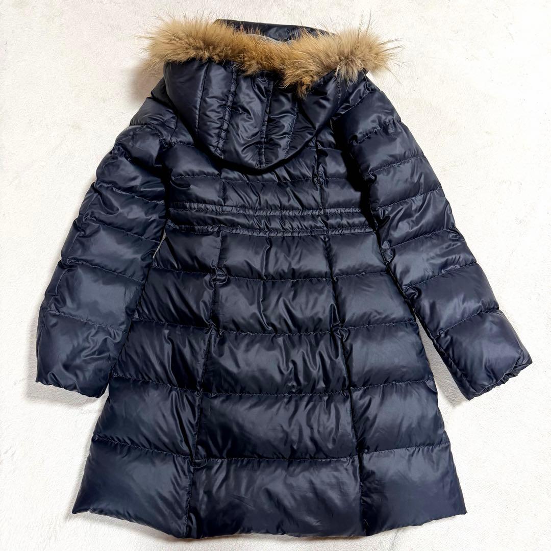 美品☆ブルーレーベルクレストブリッジ ダウンコート リアルファー