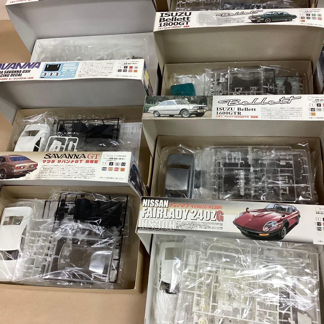 フジミ模型 1/24スケール 旧車・名車プラモ 10点セット 未組立品
