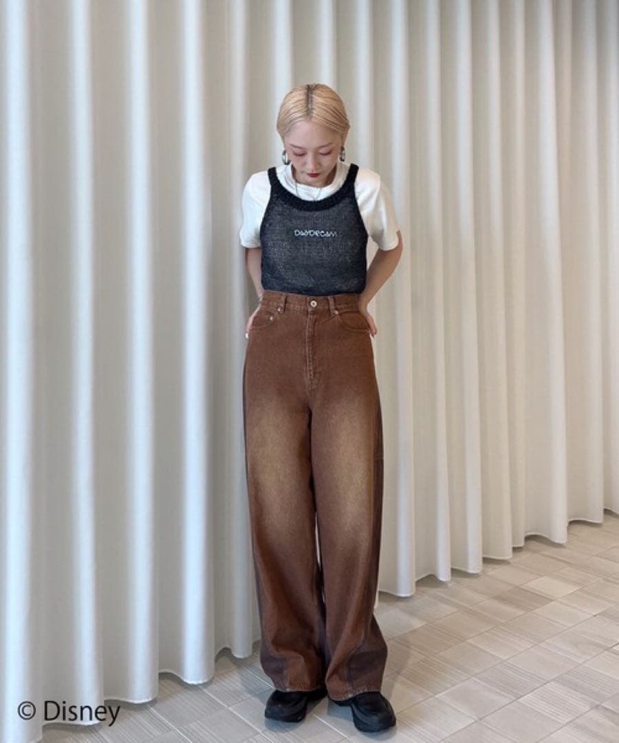 MICKEY DESIGN DENIM PANTS（24インチ）