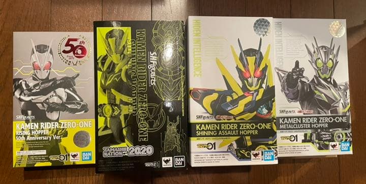 仮面ライダーゼロワン　フィギュアアーツまとめ売り