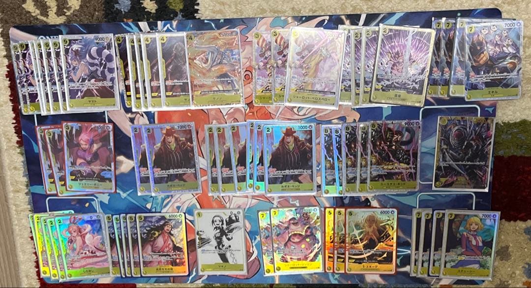 m*7様 黄色 SR ワンピース カード まとめ 売り 引退品 - メルカリ