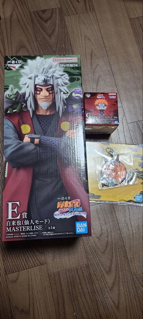 一番くじ　NARUTO疾風伝　輪廻の嘆きと平和の架け橋　E賞自来也(仙人モード)