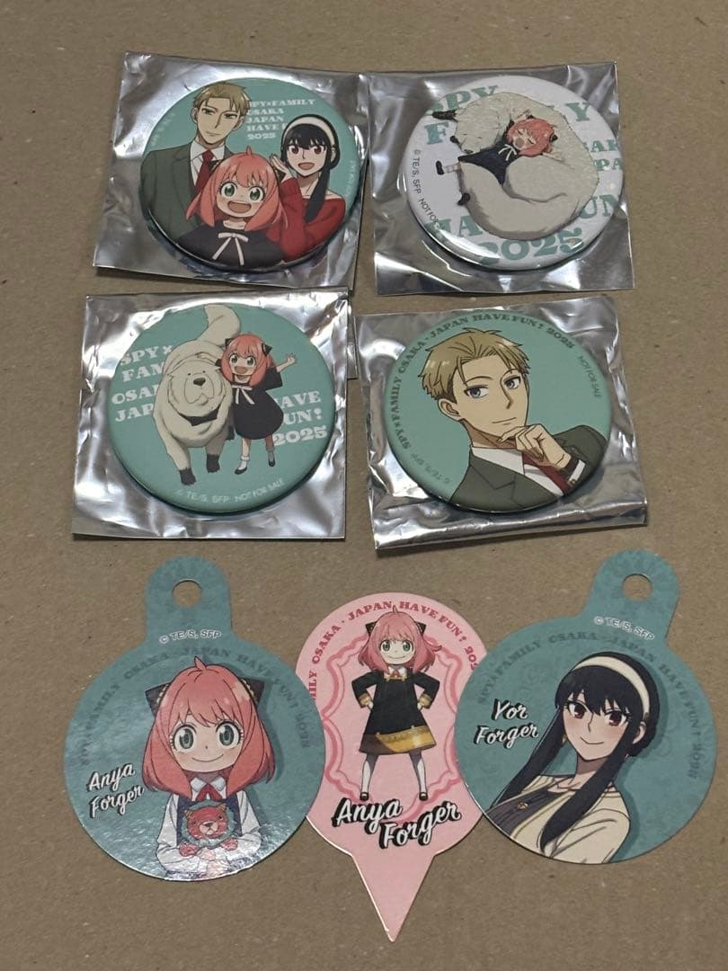 大阪万博 スパイファミリー シークレット 缶バッジ セット - メルカリ