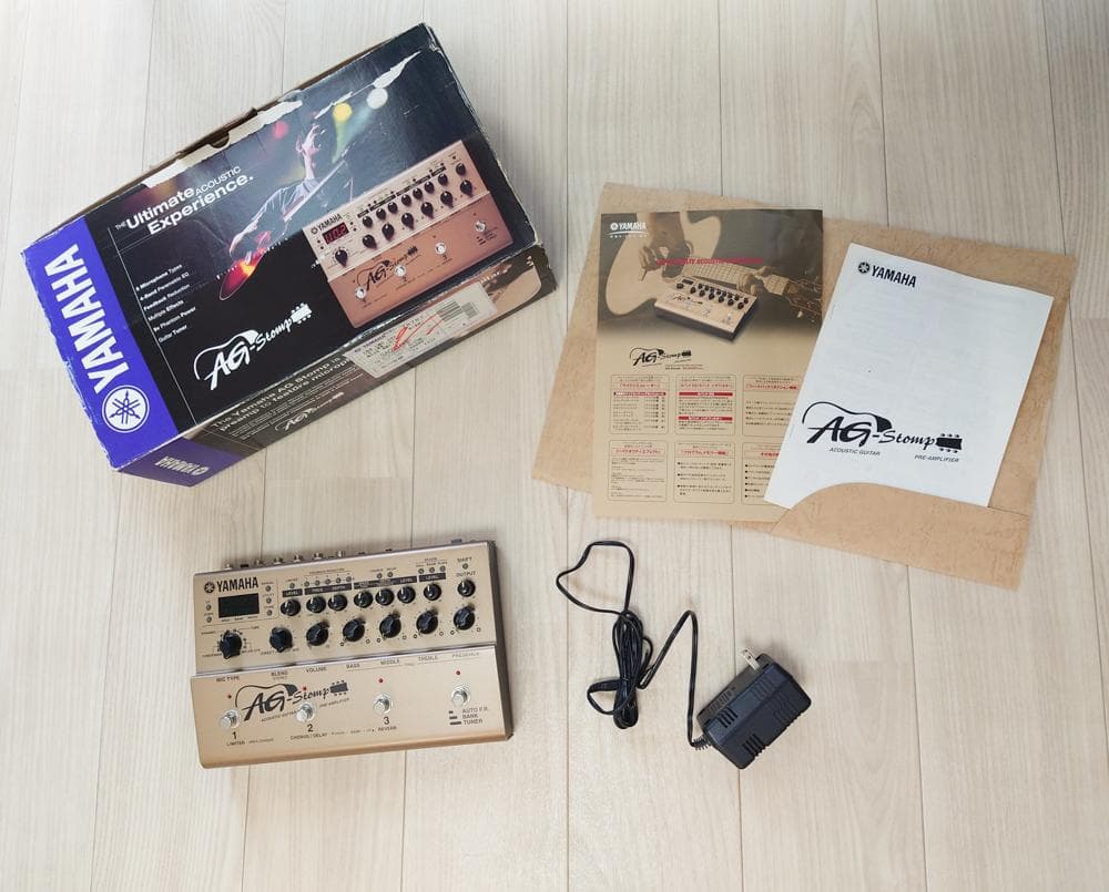 【廃盤名機★美品】YAMAHAヤマハ AG STOMP【アコギ用エフェクター】