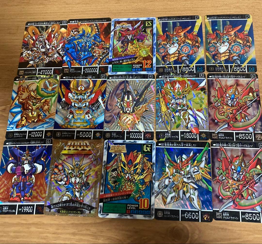 古*t様 当時物 新SDガンダム外伝 カードダス 51枚&システムファイル