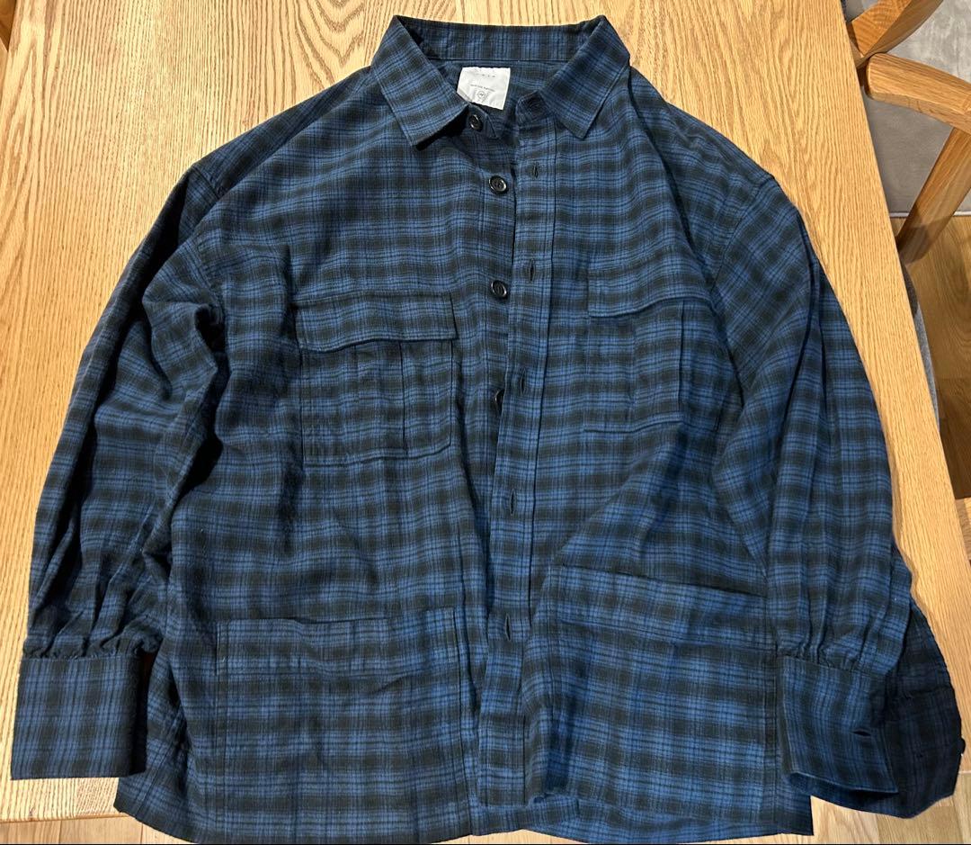 KAJA CHECK FLANNEL SHIRT JACKET サイズ2 KAJA CHECK FLANNEL SHIRT JACKET 2 OVY - メルカリ