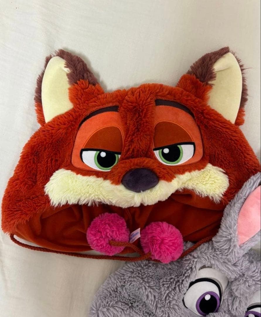 新品 東京ディズニー ズートピア ニック ジュディ ファンキャップ タグ