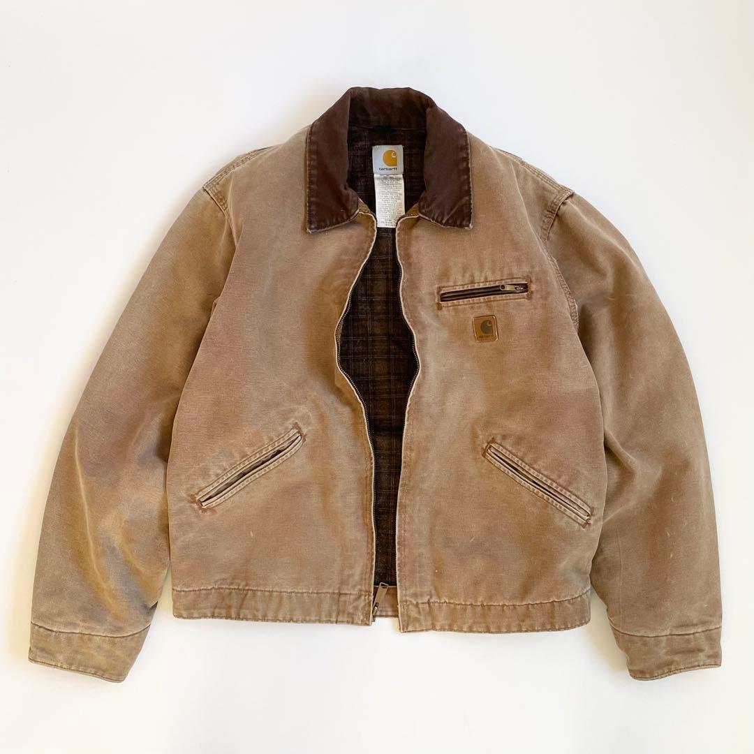00s carhartt detroit jacket J97 裏地チェック