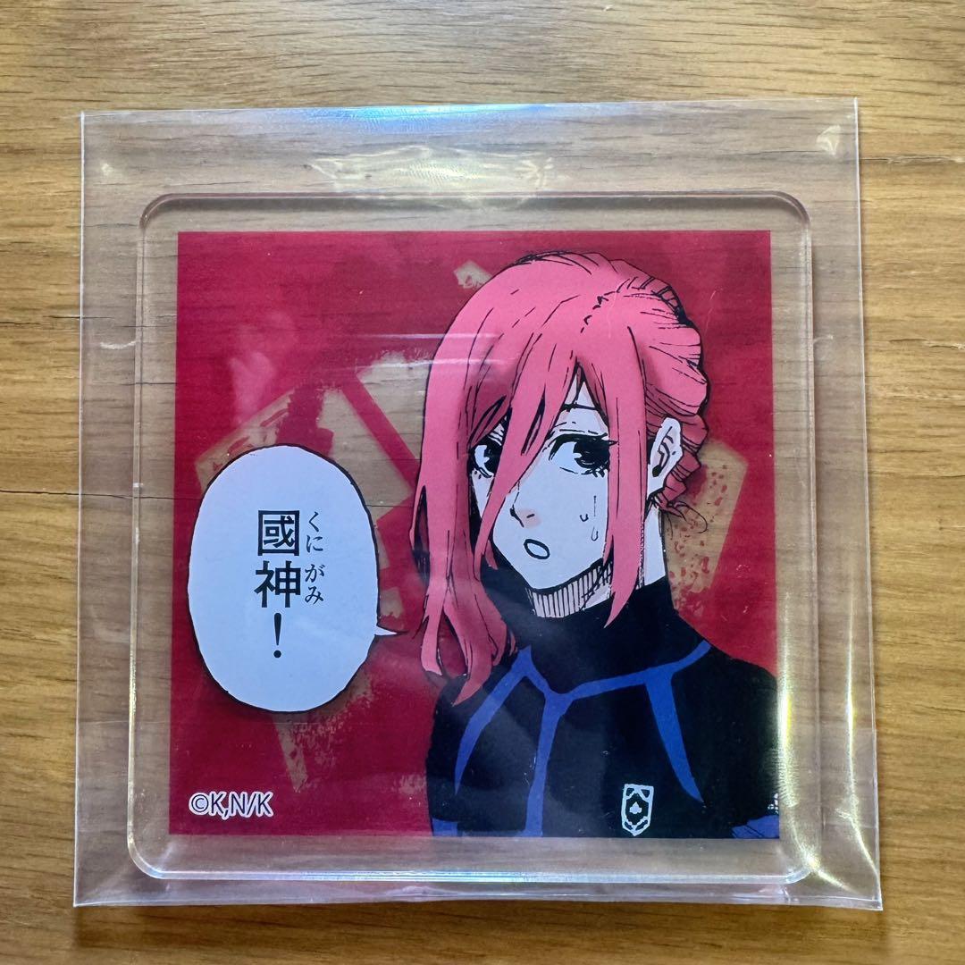 ブルーロック 千切豹馬 アクリルコースター 原作 プリンセスカフェ ブルーロック×文房具カフェ シーサイドモチーフ アクリルブロック 千切