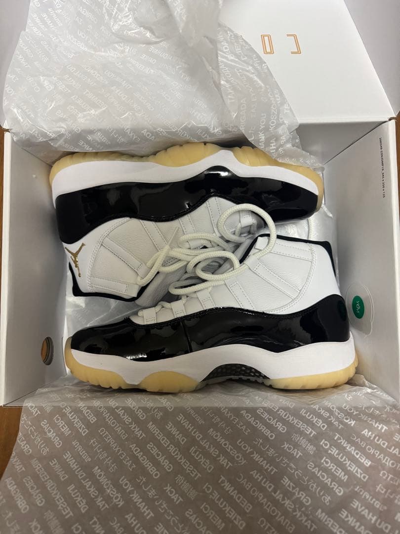 Air Jordan 11 Retro 27.5cm ホワイト/ブラック