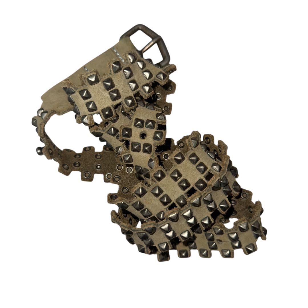 小物 Archive Diesel BlackGold Hard Studs Belt