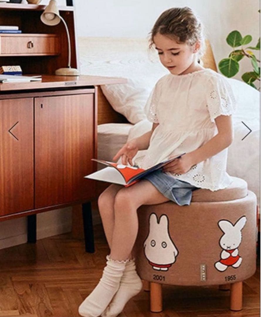 ミッフィー収納スツール Dick Bruna コラボ スタジオクリップ - メルカリ